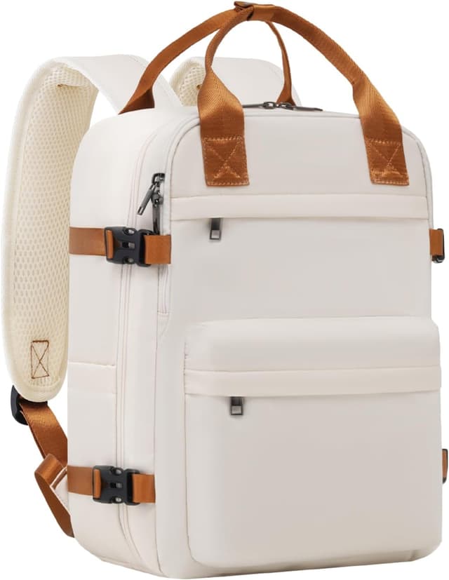 Detalle de COOLIFE Handgepäck Rucksack für Easyjet 45×36×20 cm (30L) mit Laptopfach – Weekender für kurze Trips