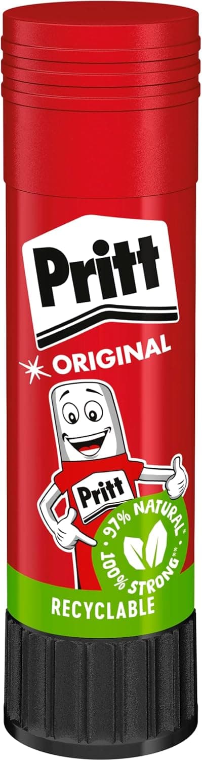 Detalle de Pritt Klebestift 22 g – kinderfreundlicher Bastelkleber