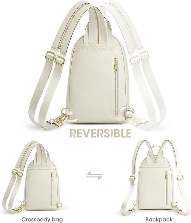 Detalle de Kattee crossbody sling bag with RFID