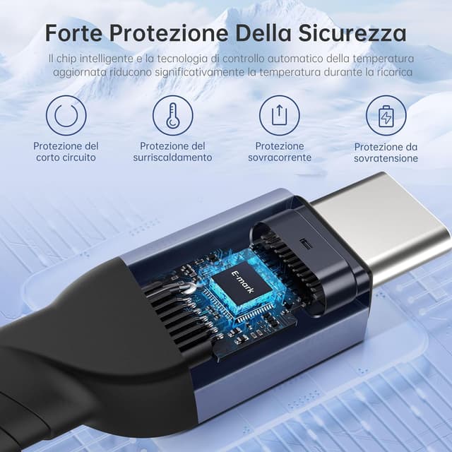 Thumbnail 6 de YISH Cavo USB C to USB C PD 65W