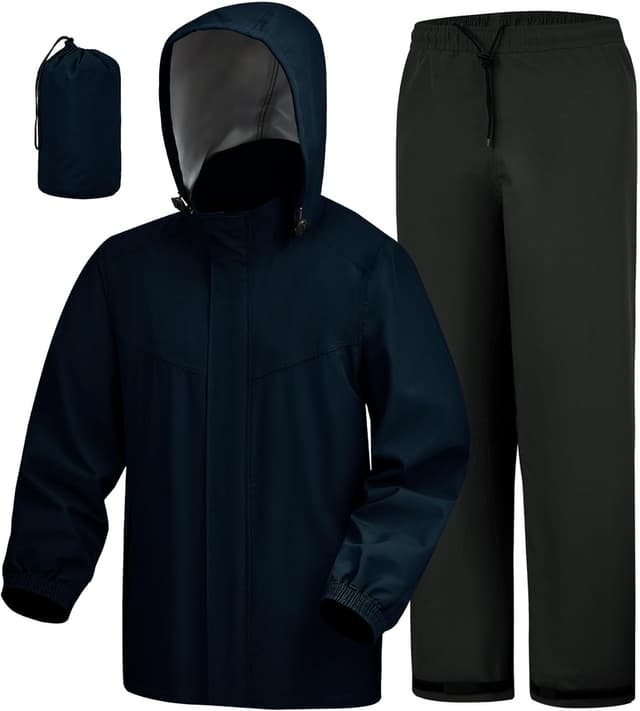Imagen de iCreek Rain Suit 5000mm Waterproof Jacket Pants 🌧 en OfertitasTOP