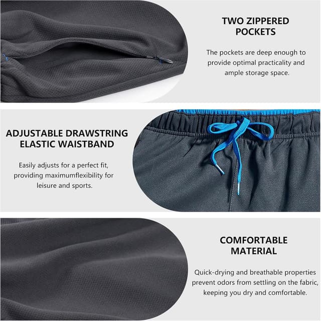 Detalle 1 de ZENGVEE Tracksuit Joggers 1 or 3 Pack