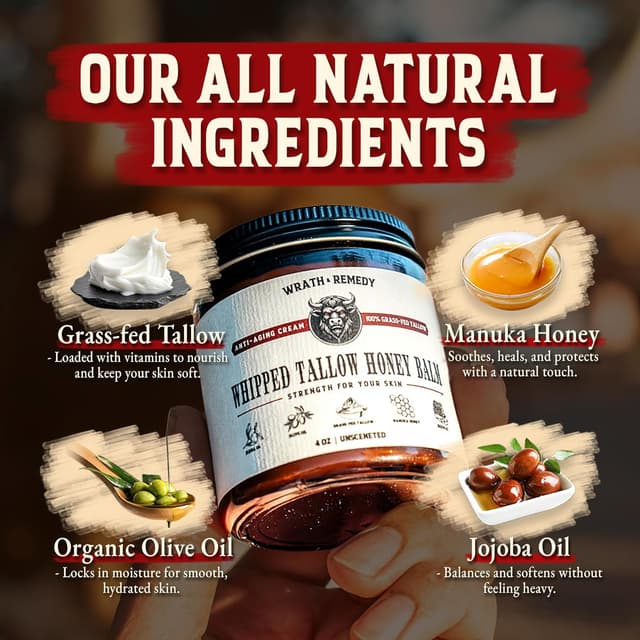 Thumbnail 4 de Organic Beef Tallow for Skin – 4 oz