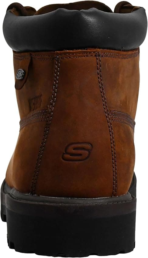 Detalle de Skechers Sergeants Verdict botas hombre Dark Brown 48,5 EU
