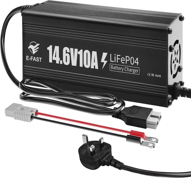 Imagen de 12V 10A Lithium Battery Charger 14.6V LiFePO4 en OfertitasTOP