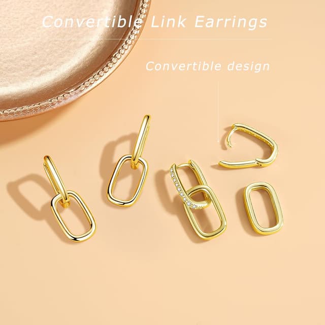 Thumbnail 2 de Cangall Convertible Link Earrings 10mm
