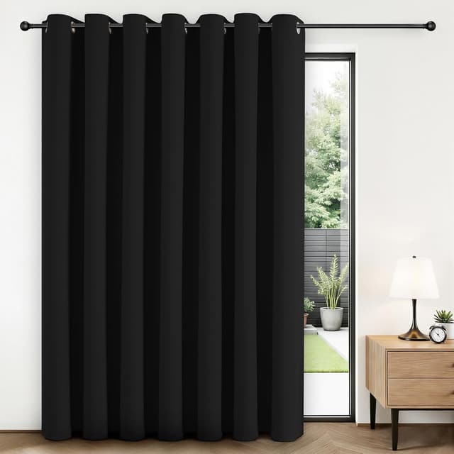 Imagen de Joydeco Blackout Patio Sliding Door Curtains 100x84 in 🏡 en OfertitasTOP