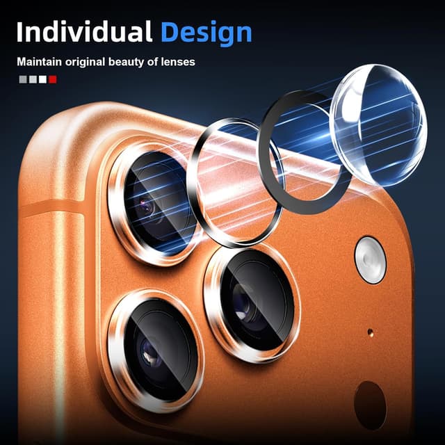 Detalle de LiiLaa Kameraschutz für iPhone 17 Pro