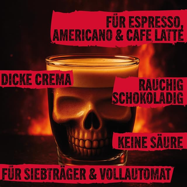 Detalle 1 de DEAD OR ALIVE Diavolo Espresso 1 kg