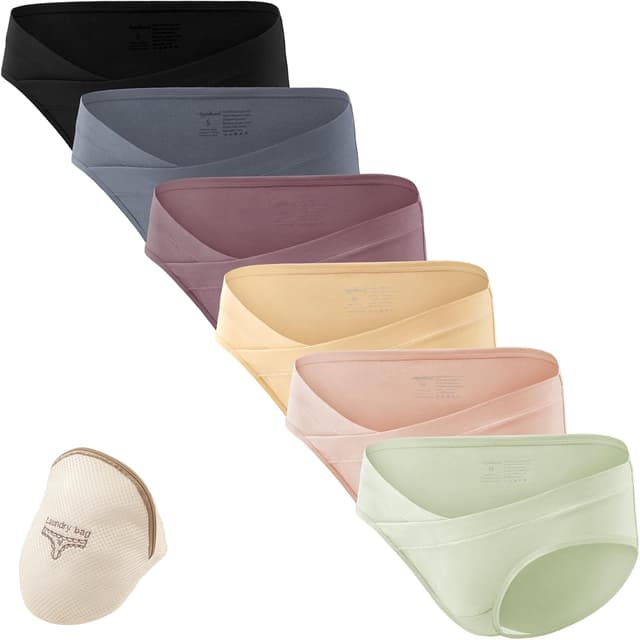 Thumbnail 6 de HBselect 6 Pack Maternity Knickers, Cotton