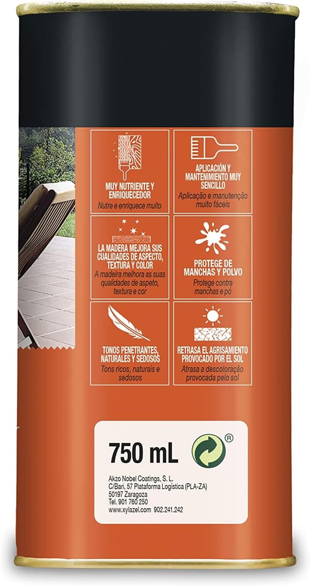 Thumbnail 4 de XYLAZEL Aceite para Teca Incoloro 750 ml