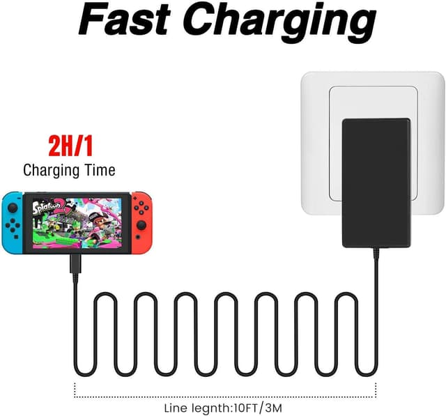 Thumbnail 2 de YCCSKY Charger for Nintendo Switch