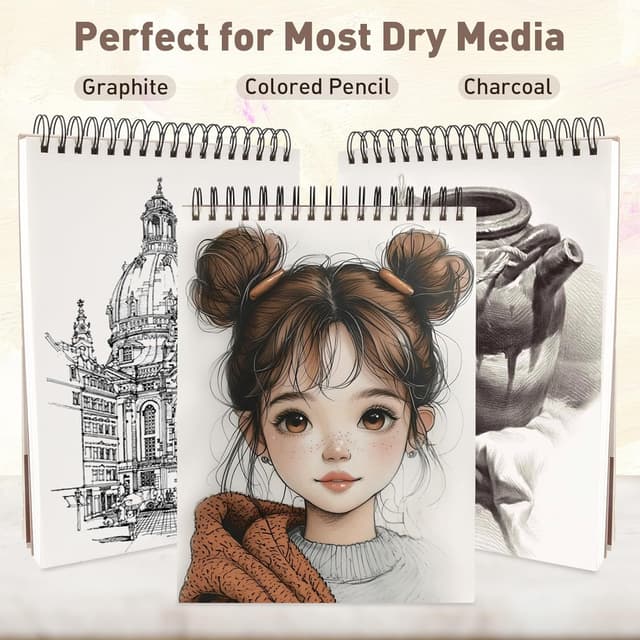 Thumbnail 3 de Umriox A4 Sketchbook 2-Pack