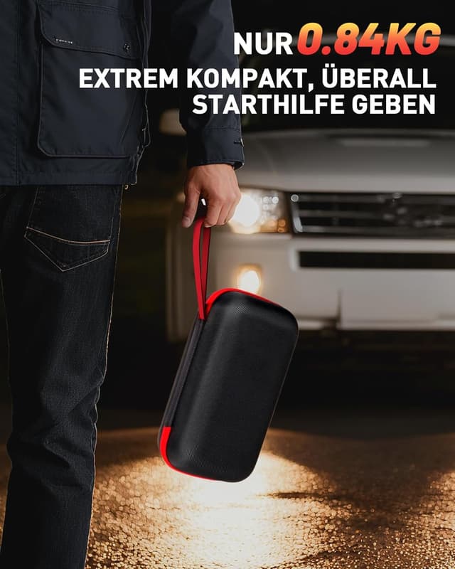 Thumbnail 5 de NHOWIN 4000A Starthilfe Powerbank 20.000 mAh đźš—