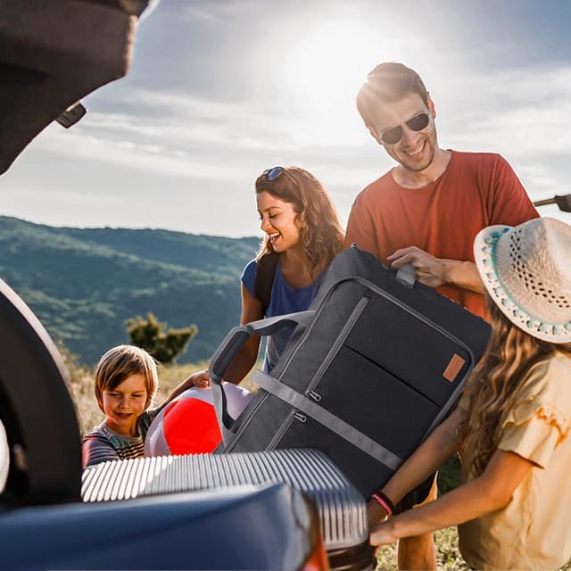 Thumbnail 6 de Upeelife große Reisetasche 125L Deep Black