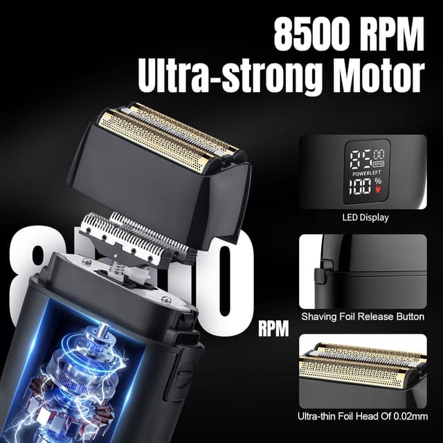 Thumbnail 3 de Misuke Cordless Hair Clippers 8500 RPM