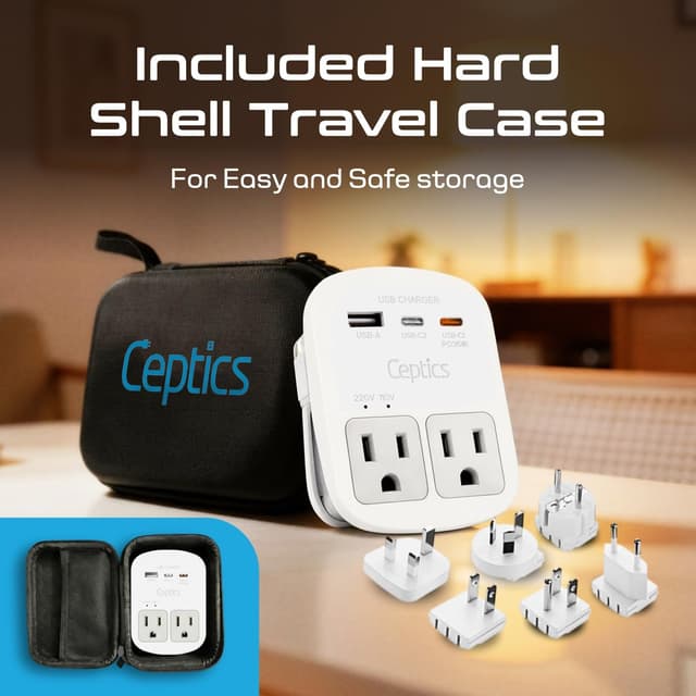 Thumbnail 1 de Ceptics 35W Travel Adapter Kit