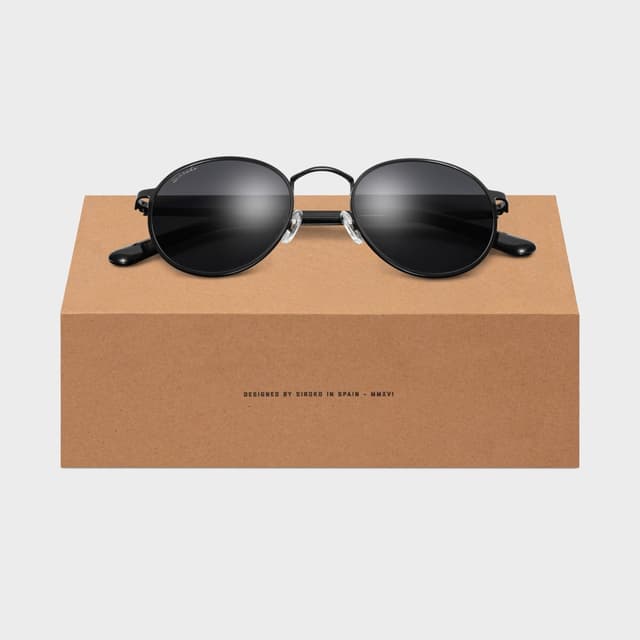 Detalle de Siroko The Tube Gafas de sol redondas de acetato