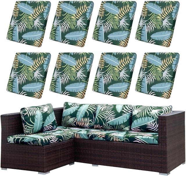 Detalle de LiveGo Outdoor Cushion Covers 20–27in