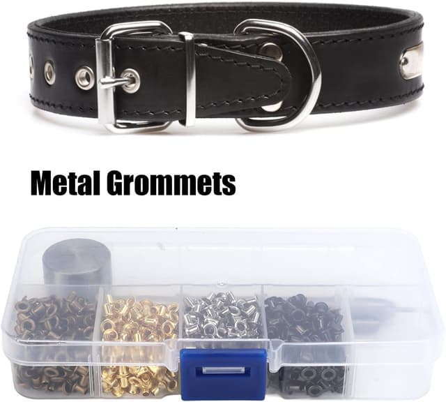 Detalle 2 de Tnfeeon kit d’œillets métal cuivre 2 mm