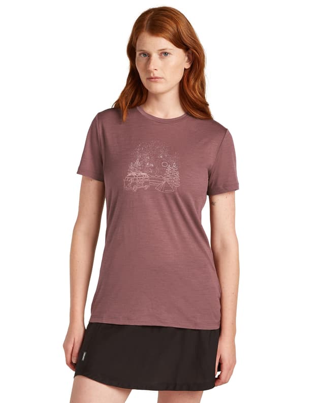 Imagen de Icebreaker W Merino 150 Tech Lite SS Tee Van Camp camiseta mujer en OfertitasTOP