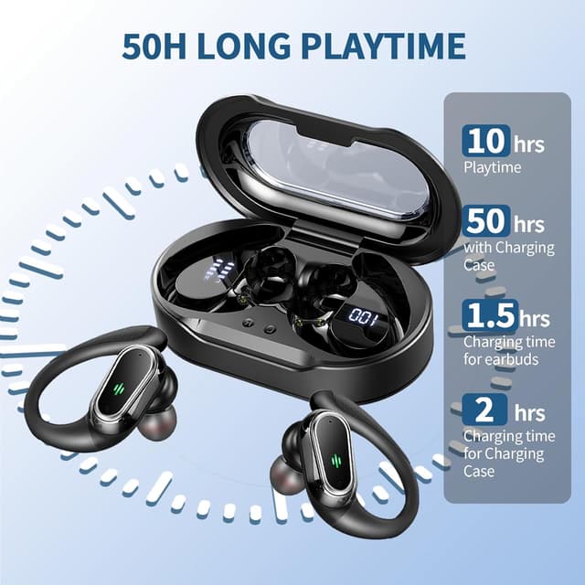 Thumbnail 4 de Wireless Earbuds 50H Bluetooth 5.4