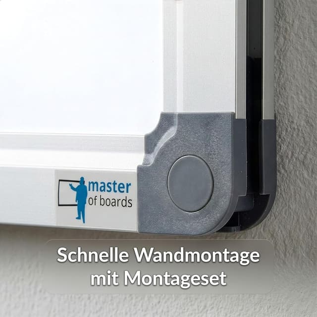 Detalle 2 de Mob Magnetboard 90x60 cm mit Alurahmen