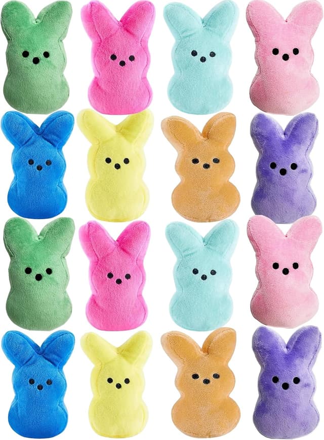 Detalle de PERUKOYO 16PCS Easter Bunny Plush Set