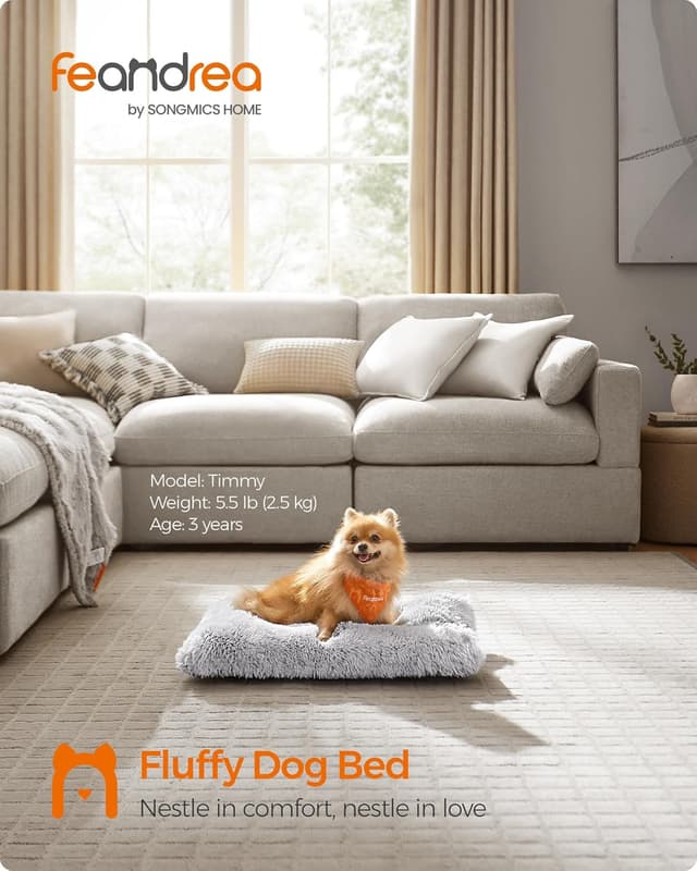 Detalle 2 de Feandrea Calming Dog Bed 65 x 45 cm