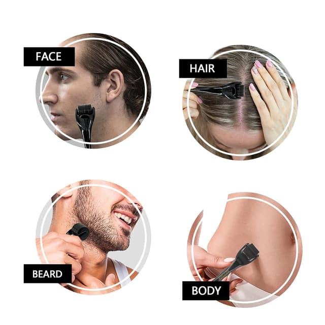 Detalle de Derma-roller 1.0 Dermaroller mit 540 Titan Nadeln