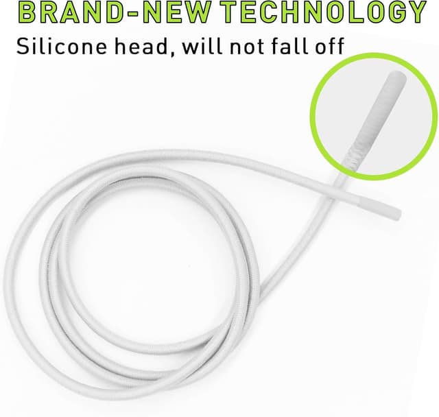 Thumbnail 2 de Elastische Schnürsenkel NDTEZUGT (2 Paar) – dünne 2,5 mm Schnürsenkel ohne Binden für On Cloud 5 & 6