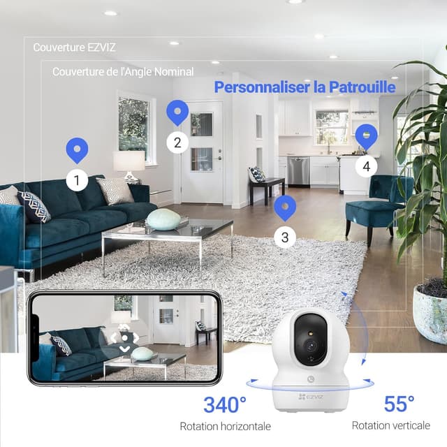 Thumbnail 5 de EZVIZ CP1 Pro Caméra surveillance 2K intérieure