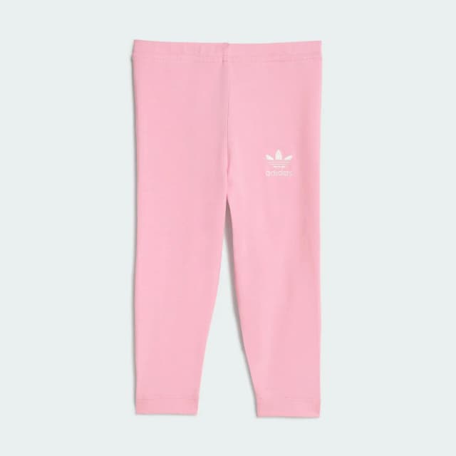 Thumbnail 3 de Adidas conjunto rosa mallas sudadera cuello redondo