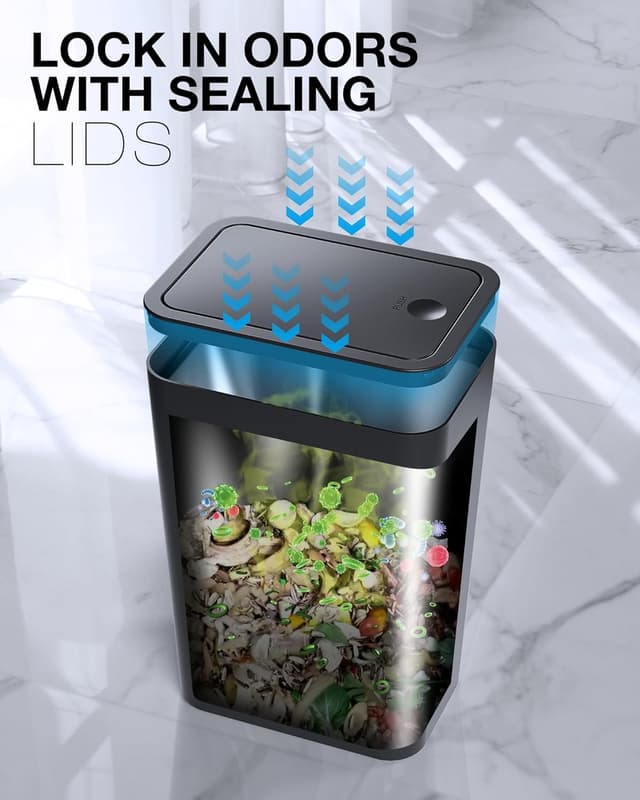 Thumbnail 5 de ITCPRL 4 Gallon Bathroom Trash Can with Lid 🗑