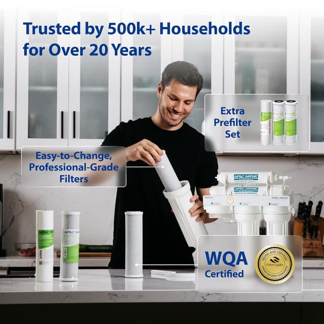 Detalle de APEC WATER ROES-PH75 75 GPD RO water filter