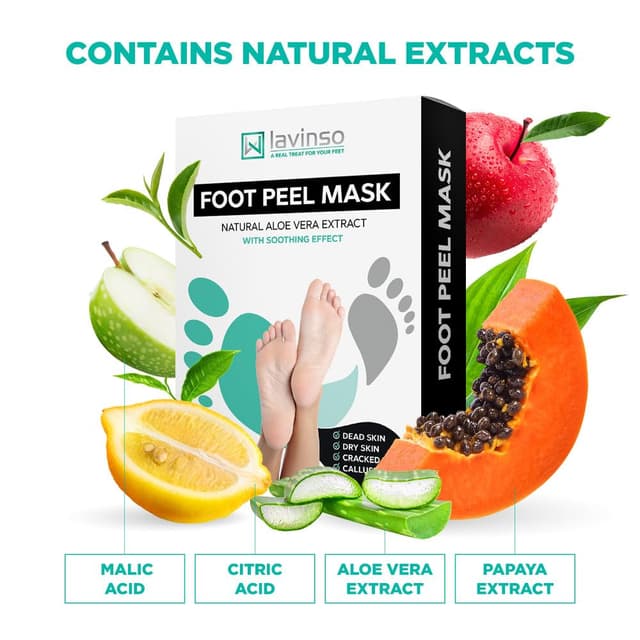 Thumbnail 4 de Lavinso Foot Peel Mask – 2-Pack ⚙