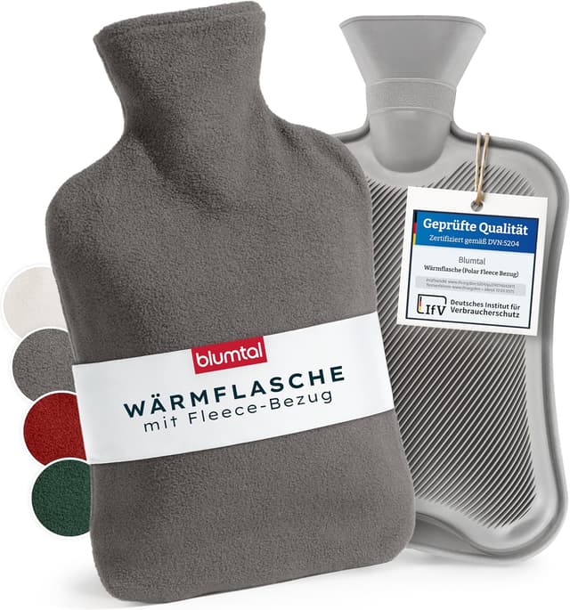 Imagen de Blumtal Premium Wärmflasche 1,5 l Wärmflasche en OfertitasTOP