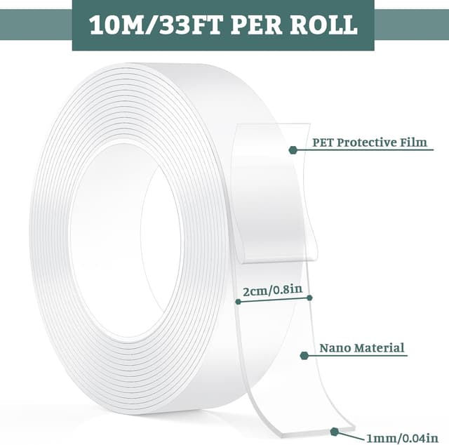 Thumbnail 1 de MOKANI Nano Double Sided Tape 10M