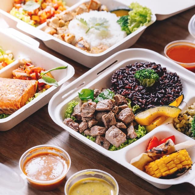 Thumbnail 4 de Freshware Compostable 8x8" Clamshell 🍱