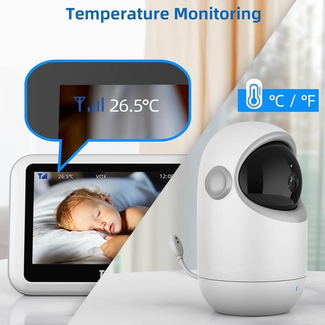 Thumbnail 6 de TakTark Camara Vigilancia Bebe 4.3