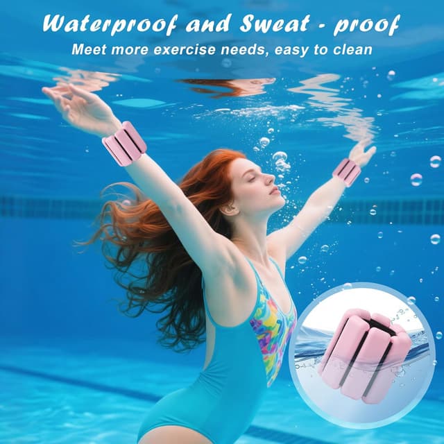 Thumbnail 1 de BUCOMTU 2 pezzi pesi da polso e caviglia 900 g