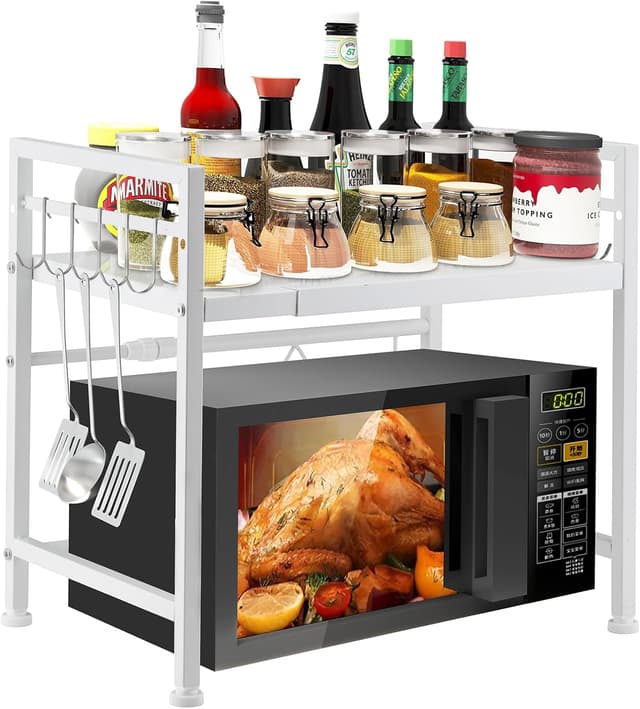 Imagen de YunNasi Soporte extensible para microondas 40–63 cm en OfertitasTOP