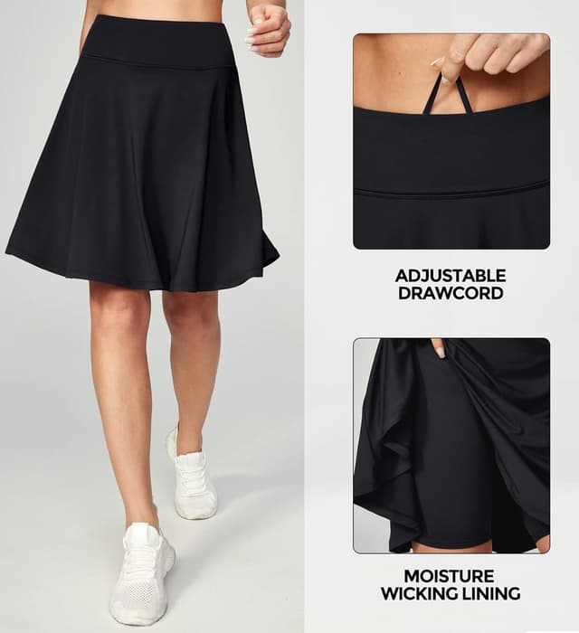 Thumbnail 3 de IUGA Tennis Skort 20 inch with Pockets