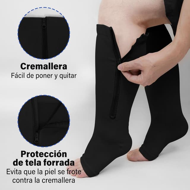 Thumbnail 3 de PUTUO Medias de Compresión Talla Grande 1 par