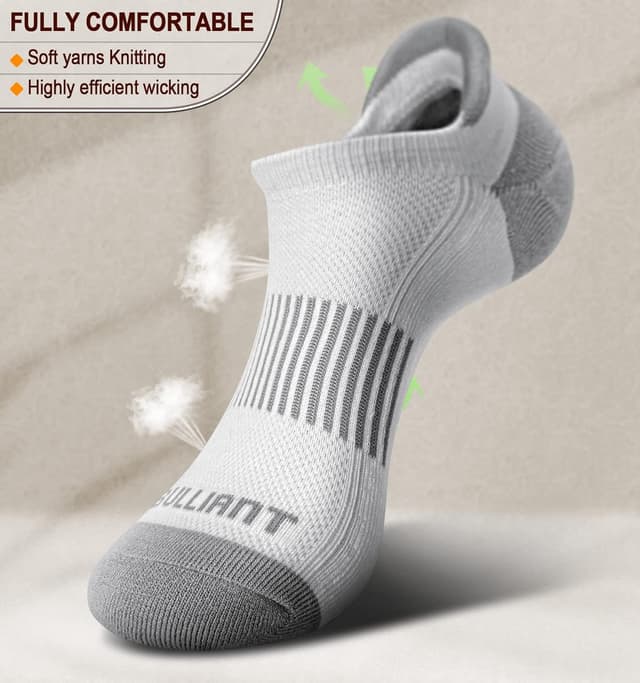 Detalle 2 de BULLIANT Calzini sportivi donna da corsa 6 paia