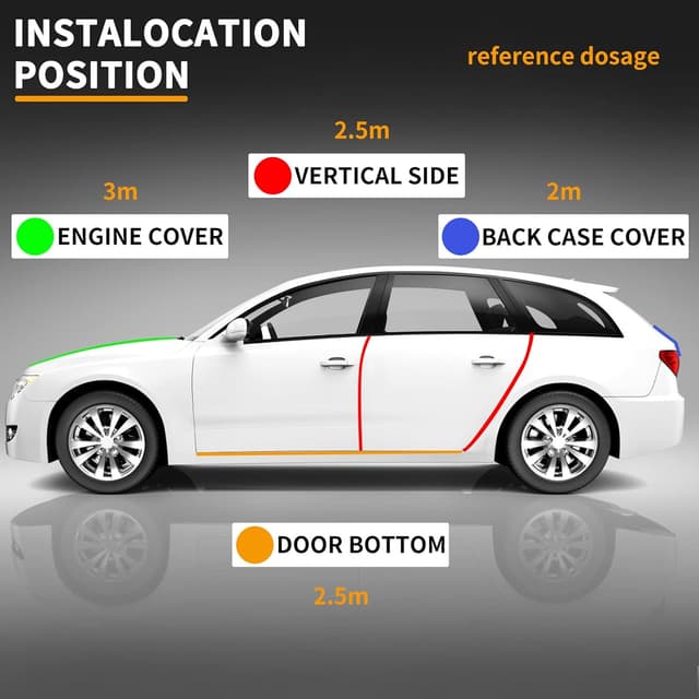 Thumbnail 5 de Car Door Edge Guard Protector Strip 10m