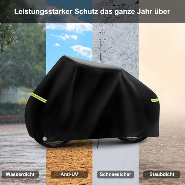 Thumbnail 6 de WOLTU Copri Bici Oxford 190T 200x110x70