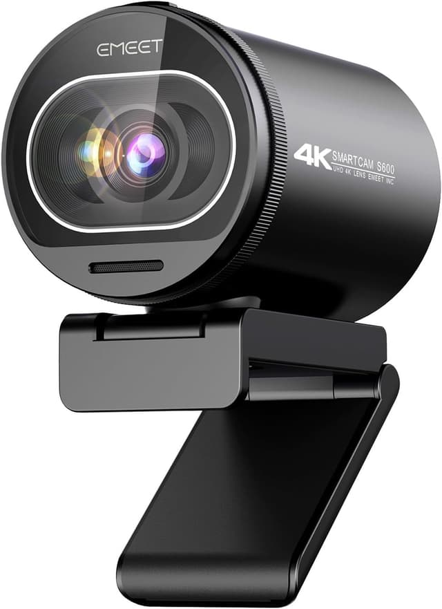 Detalle de EMEET S600 4K Streaming Webcam ⚙