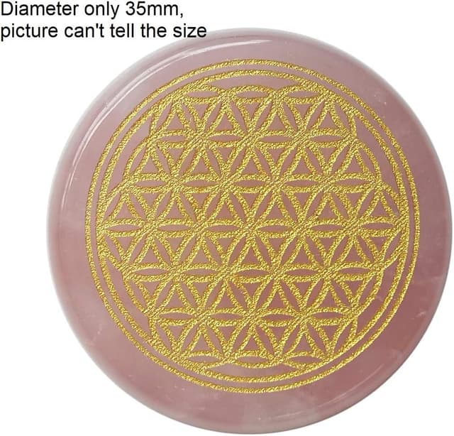 Thumbnail 1 de Lovionus89 35mm Rosenquarz Heilstein 35 mm