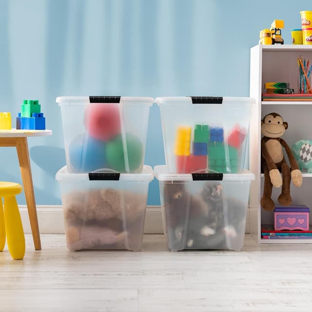 Thumbnail 5 de IRIS 54 Qt Stackable Bins ⚙